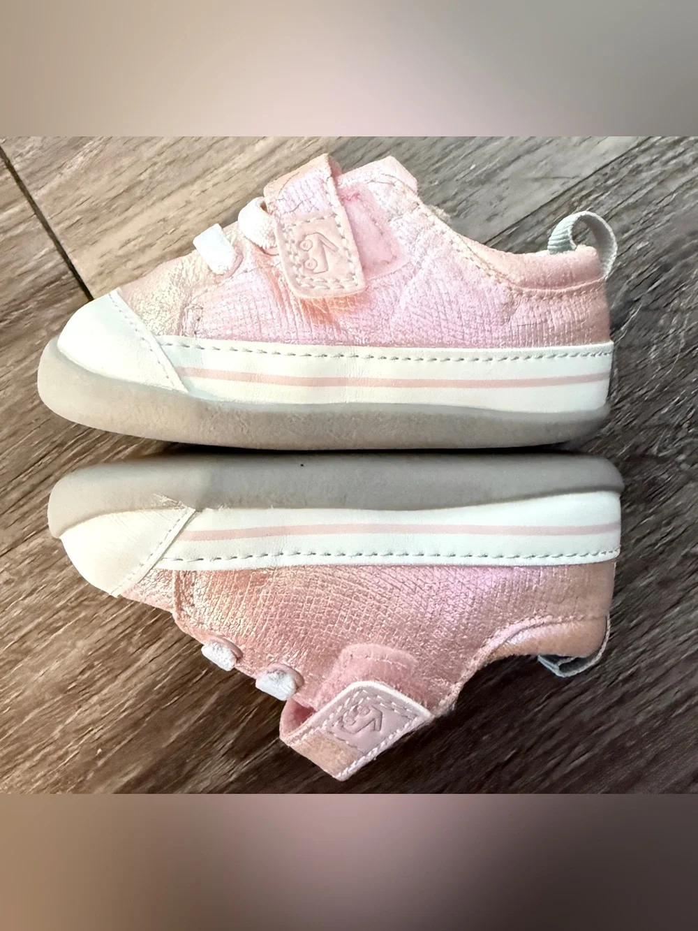 See Kai Run Stevie Mini Pink Metallic